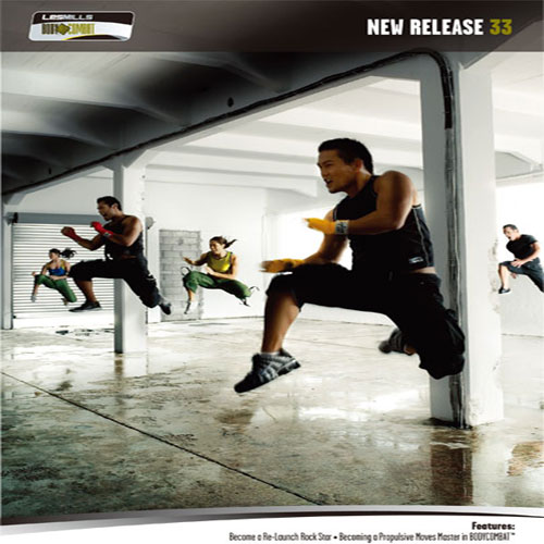 Les Mills BODYCOMBAT 33 DVD, CD, Notes BODYCOMBAT 33