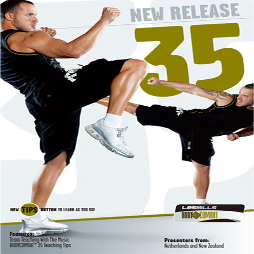 Les Mills BODYCOMBAT 35 DVD, CD, Notes BODYCOMBAT 35