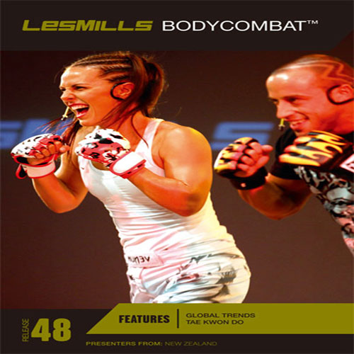 Les Mills BODYCOMBAT 48 DVD, CD, Notes BODYCOMBAT 48