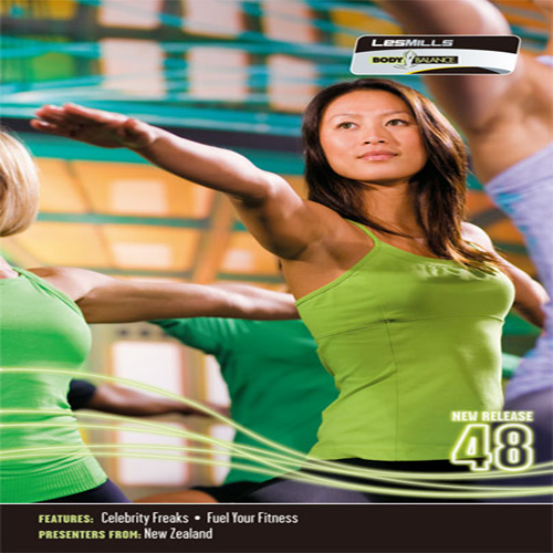 Les Mills BODY BALANCE 48 DVD, CD, Notes BODYBALANCE 48