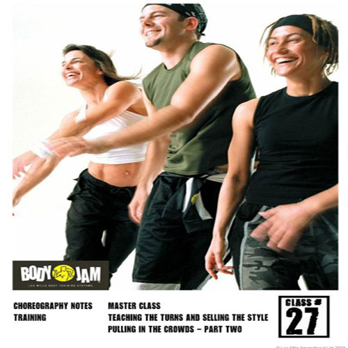 Les Mills BODYJAM 27 DVD, CD, Notes body jam 27