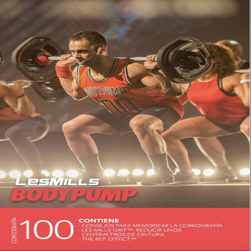 Les Mills BODY PUMP 100 DVD, CD, Notes BODYPUMP 100