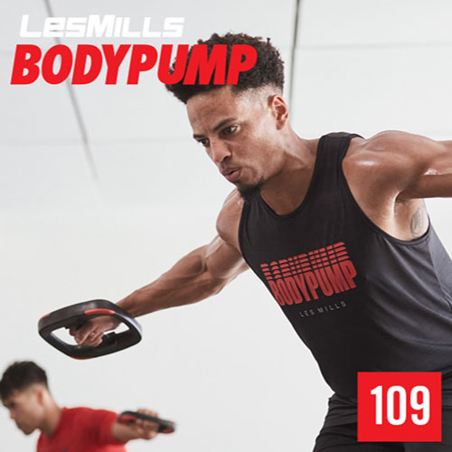 Les Mills BODY PUMP 109 DVD, CD, Notes BODYPUMP 109