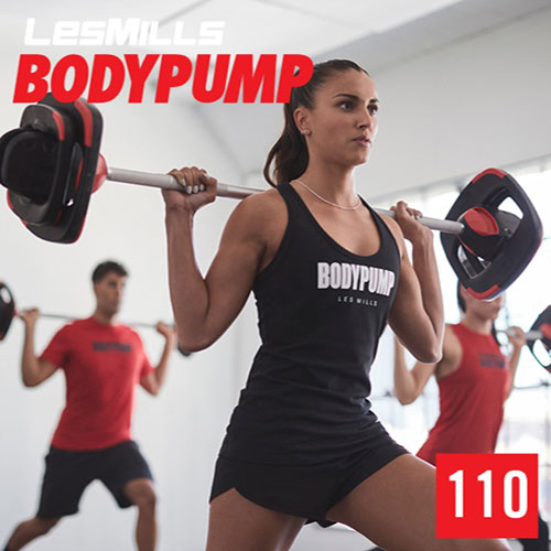 Les Mills BODY PUMP 110 DVD, CD, Notes BODYPUMP 110