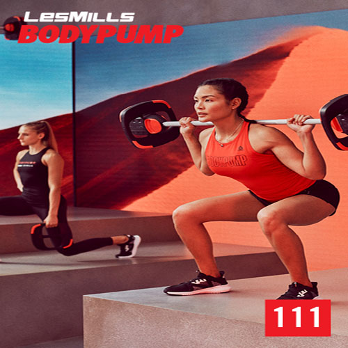 Les Mills BODY PUMP 111 DVD, CD, Notes BODYPUMP 111