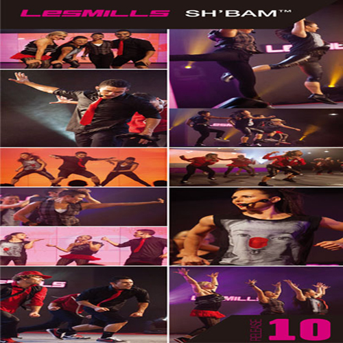 Les Mills SHBAM 10 Master Class+Music CD+Notes