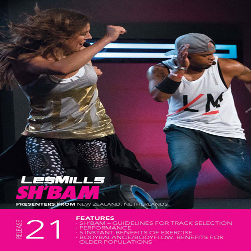 Les Mills SHBAM 21 Master Class+Music CD+Notes